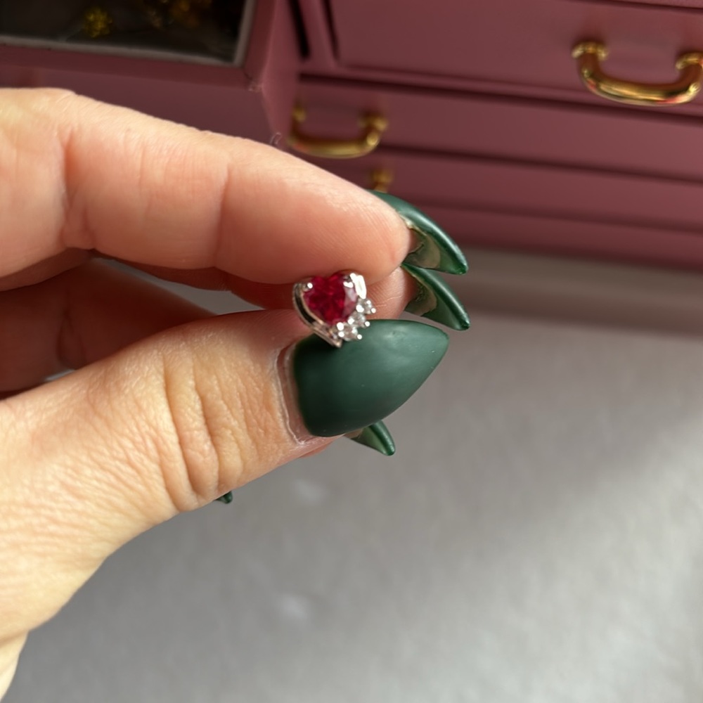 Ruby Earrings - image 2